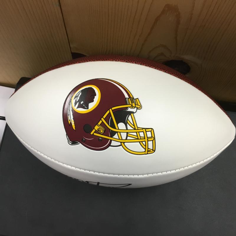 JOE THEISMANN WASHINGTON REDSKINS PERSONALIZED WILSON GODELL FOOTBALL W/COA