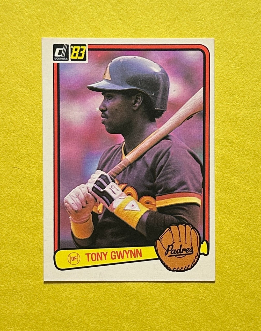 1983 DONRUSS TONY GWYNN #598 PADRES HOF