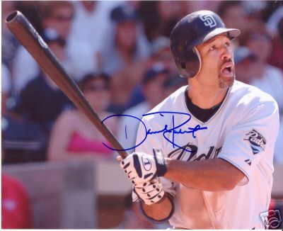 DAVE ROBERTS SAN DIEGO PADRES SIGNED 8X10 PHOTO W/COA