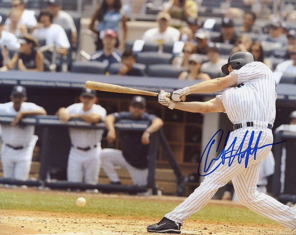 CHAD HUFFMAN NEW YORK YANKEES SIGNED 8X10