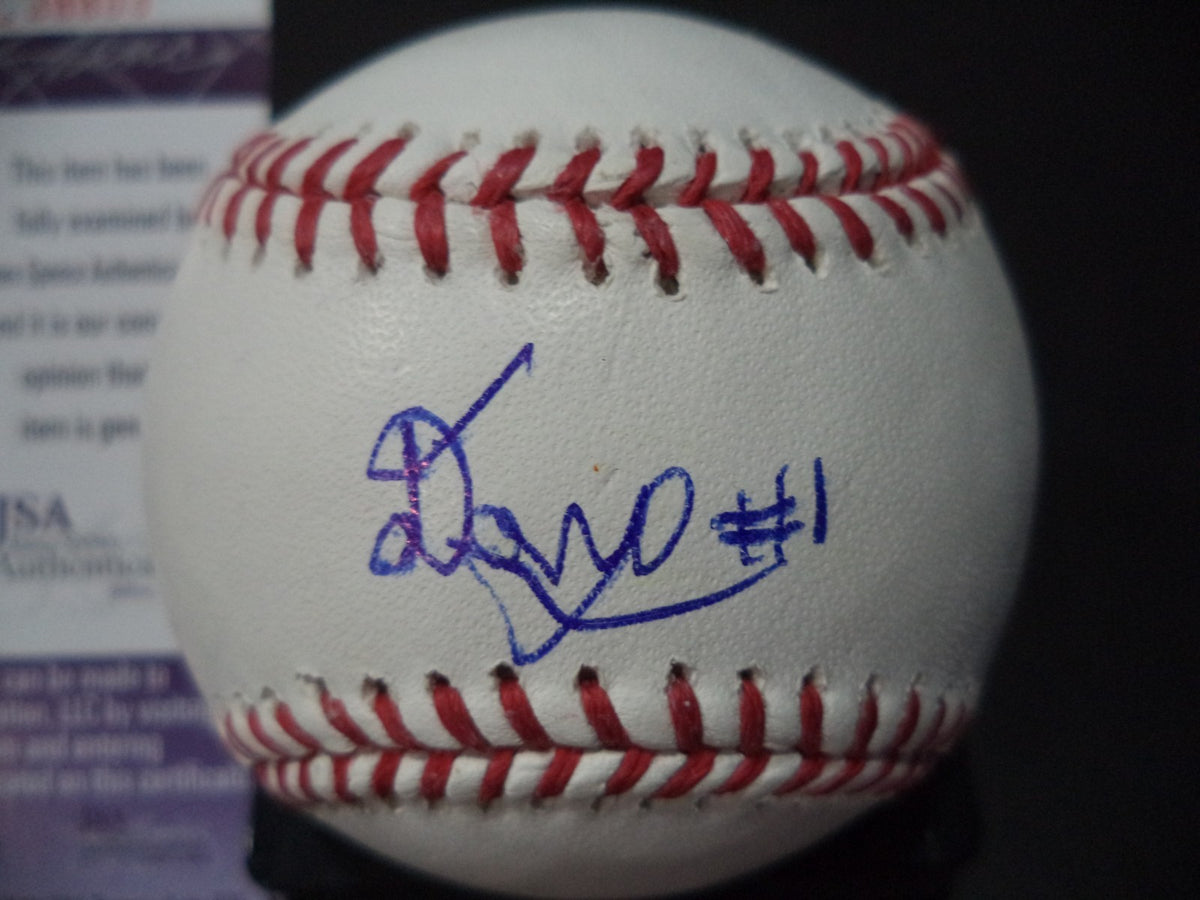 DANNY CARBONELL SF GIANTS SIGNED AUTOGRAPHED ROMLB BASEBALL JSA COA #L38803