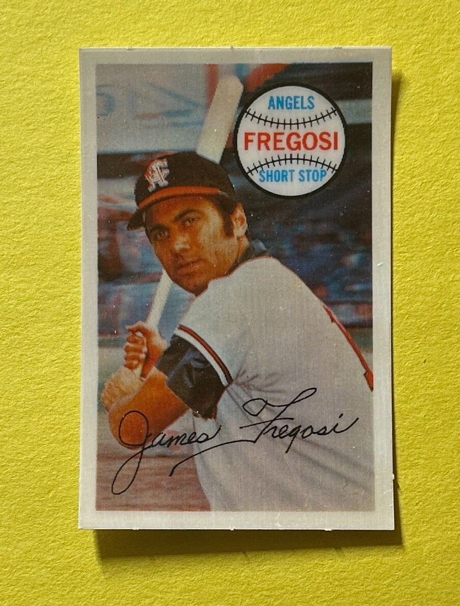 1970 KELLOGG'S 3-D JAMES FREGOSI #36 ANGELS