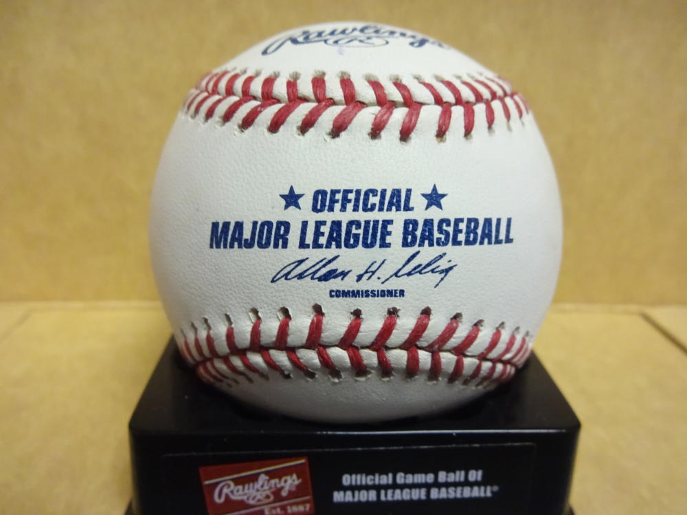 ANDREW WERNER SAN DIEGO PADRES SIGNED M.L. BASEBALL W/COA