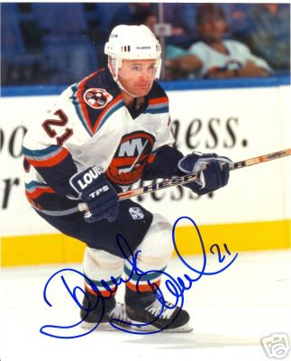 ROBERT REICHEL NY ISLANDERS SIGNED 8X10 PHOTO W/COA