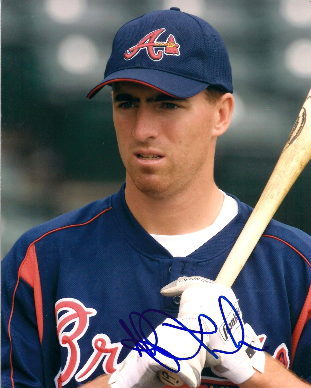 ADAM LAROCHE ATLANTA BRAVES AUTOGRAPHED SIGNED 8X10 PHOTO W/COA