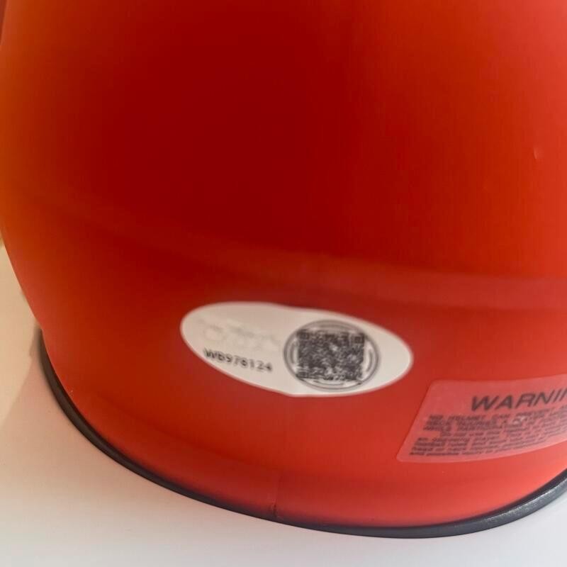 WILLIAM PERRY SIGNED AUTO RAVE MINI HELMET BECKETT AUTH