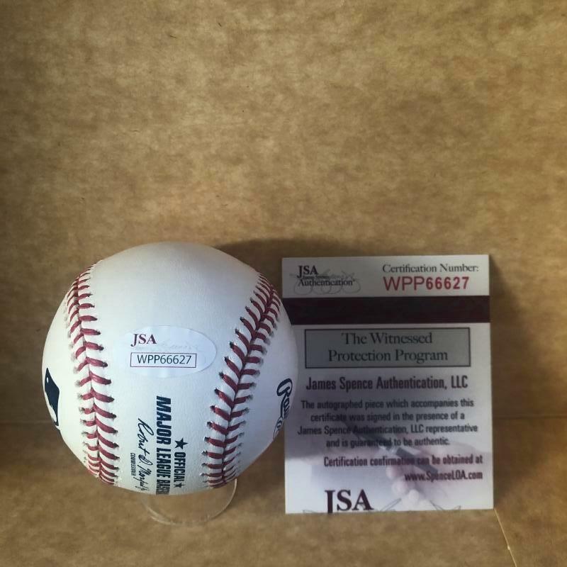 RAMON LAUREANO OAKLAND A'S SIGNED AUTOGRAPHED M.L. BASEBALL JSA WPP66627