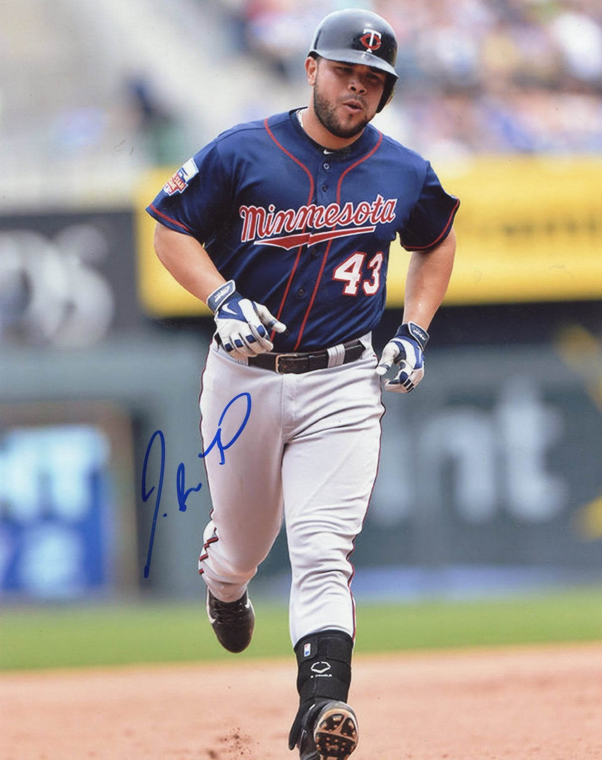 JOSMIL PINTO MINNESOTA TWINS AUTOGRAPHED SIGNED 8X10 PHOTO