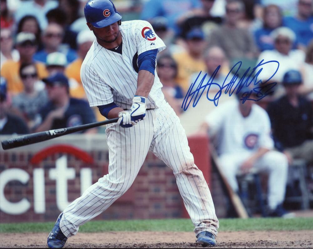 WILKIN CASTILLO CHICAGO CUBS SIGNED AUTOGRAPHED 8X10 PHOTO W/ COA