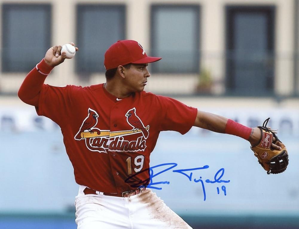 RUBEN TEJADA ST. LOUIS CARDINALS SIGNED 8X10 PHOTO W/COA