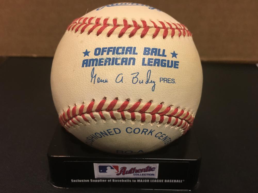 KEVIN MORTON BOSTON RED SOX A.L. SIGNED BASEBALL W/COA