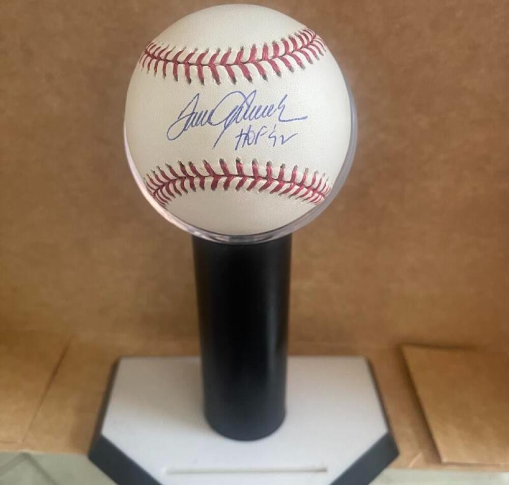 TOM SEAVER NY METS HOF 92 SIGNED AUTOGRAPHED N.L. BASEBALL BECKETT AUTH
