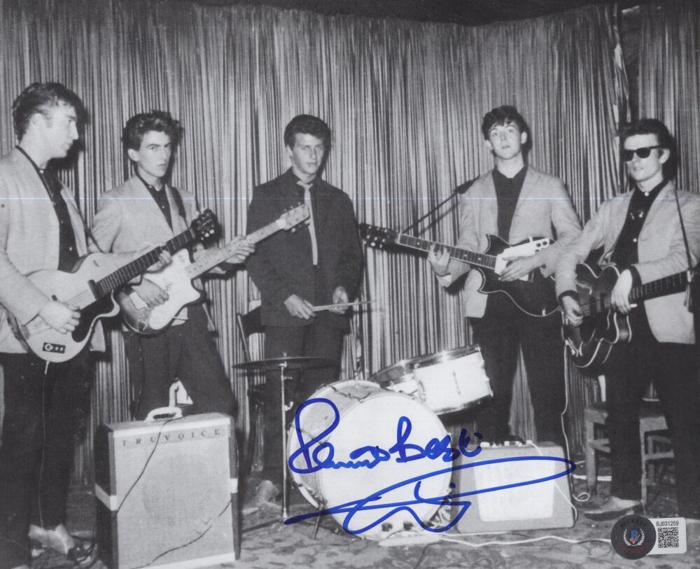 PETER BEST SINGER SIGNED AUTOGRAPHED 8X10 PHOTO BECKETT BJ031259