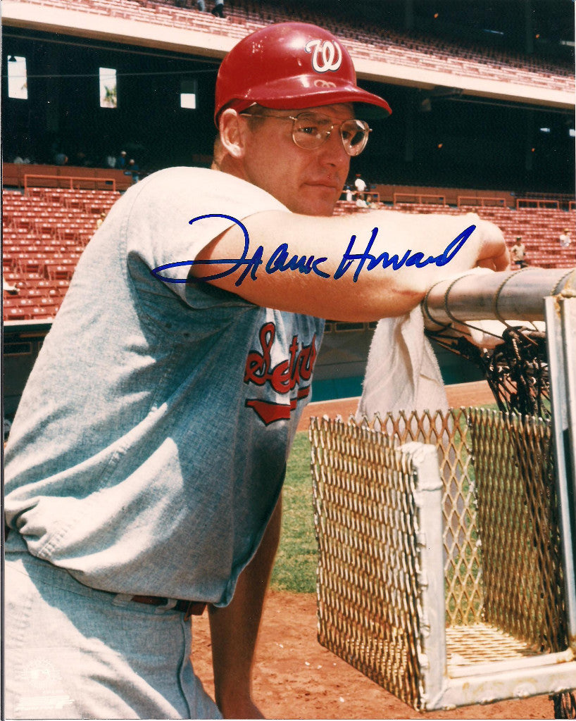 FRANK HOWARD WASHINGTON SENATORS SIGNED AUTOGRAPHED 8X10 PHOTO W/COA