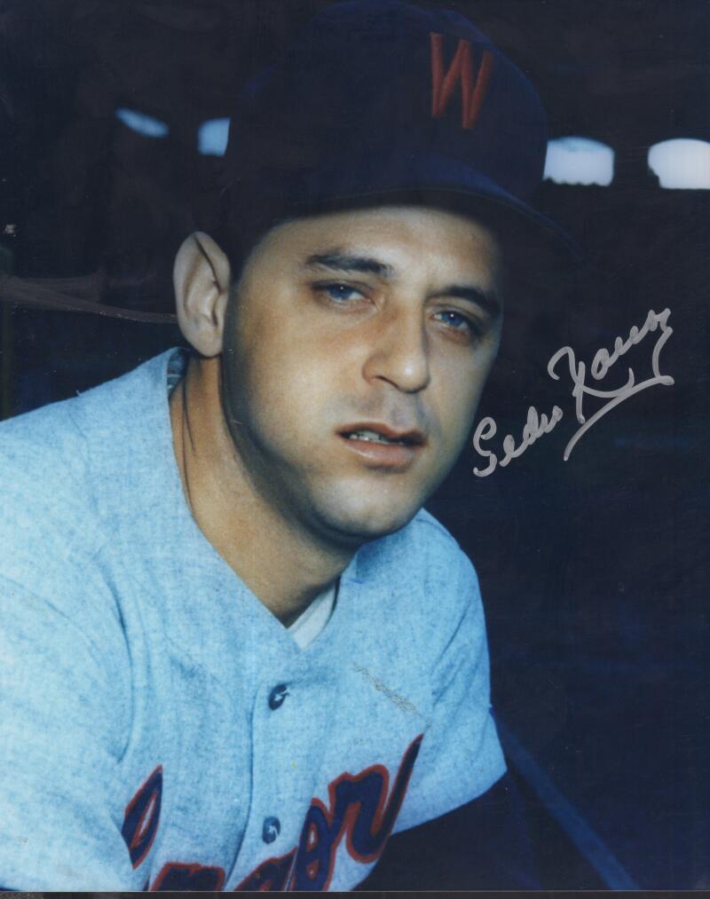 PEDRO RAMOS WASHINGTON SENATORS SIGNED AUTOGRAPHED 8X10 PHOTO W/ COA