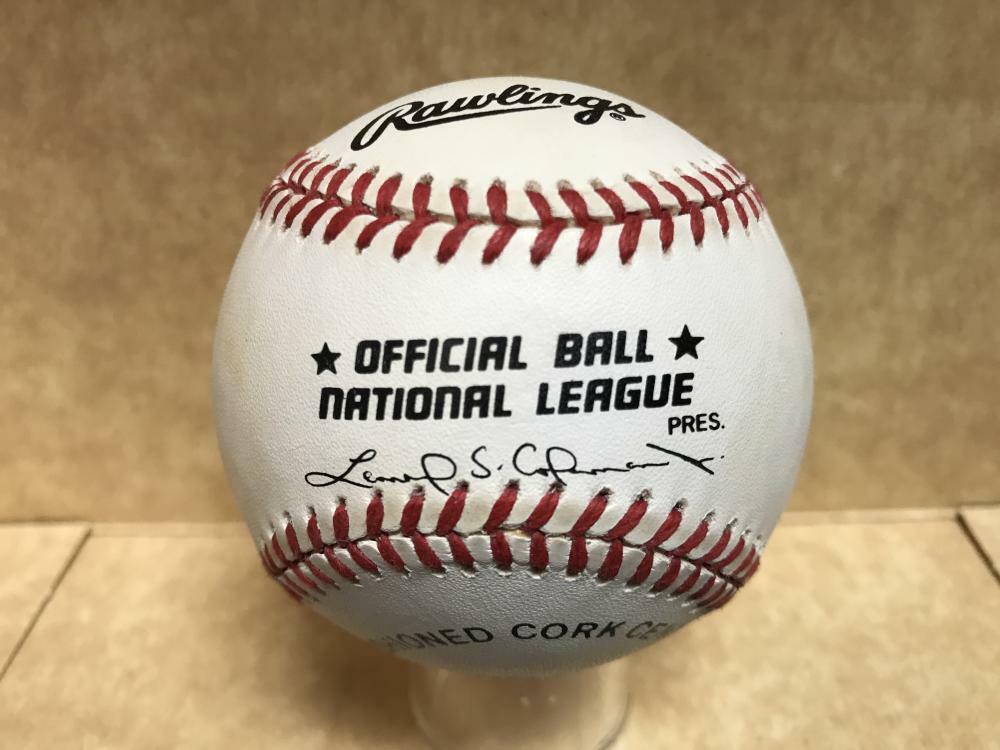 ROBIN ROBERTS PHILLIES HOF 76 VINTAGE SIGNED N.L. BASEBALL W/COA