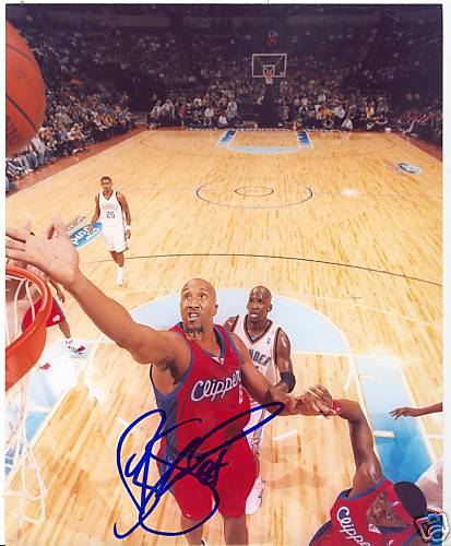 BRIAN SKINNER LOS ANGELES CLIPPERS SIGNED 8X10 PHOTO