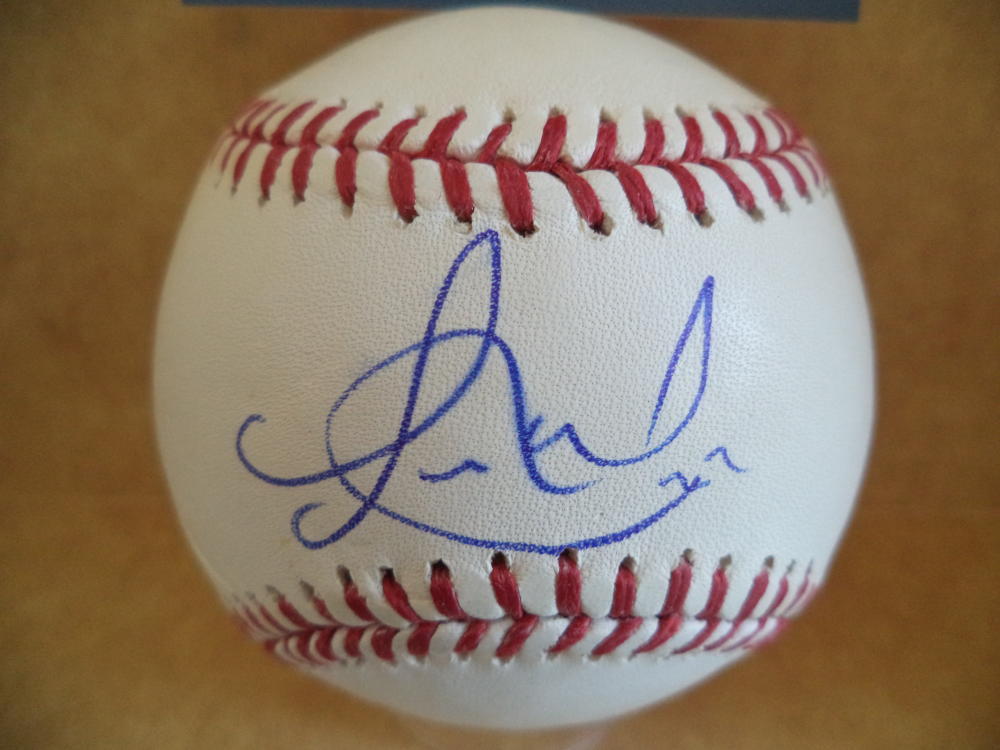 JORGE ALFARO PHILADELPHIA PHILLIES ROOKIE YEAR SIGNED ML BASEBALL BECKETT R07717
