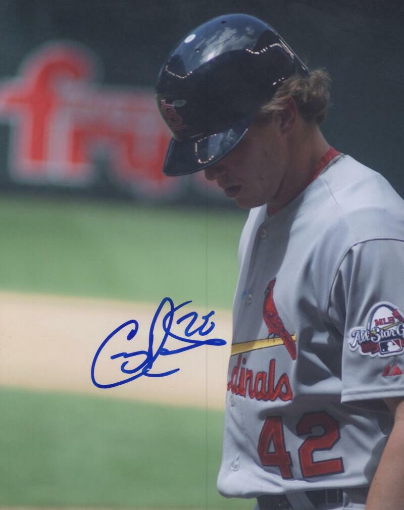 COLBY RASMUS ST. LOUIS CARDINALS SIGNED AUTOGRAPHED 8X10 PHOTO W/ COA