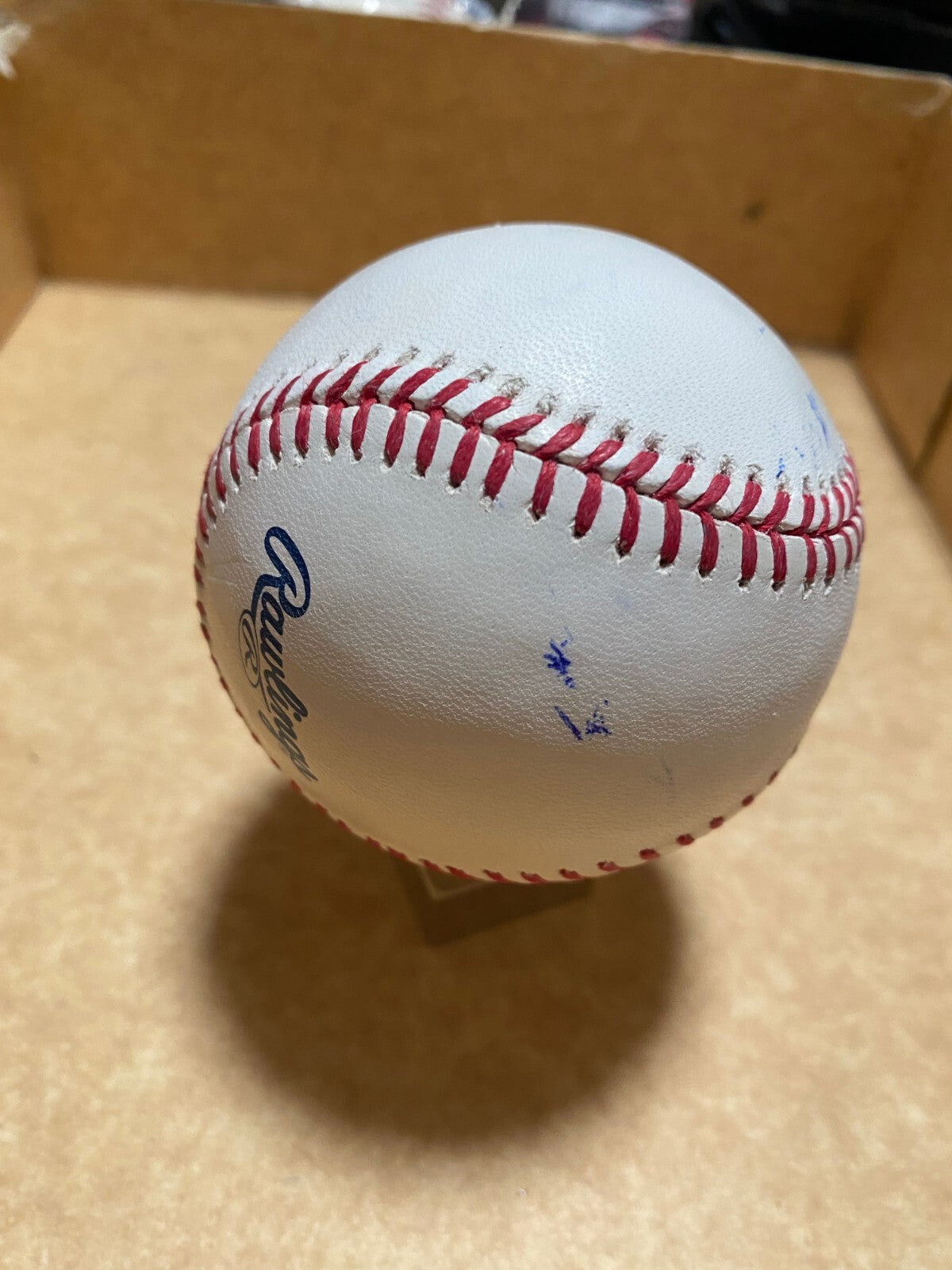 CHRIS GLOOR GIANTS/TIGERS MINORS SIGNED AUTOGRAPHED M.L. BASEBALL W/COA