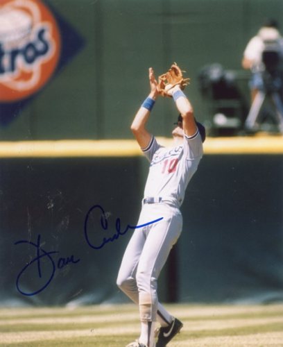 DAVE ANDERSON LOS ANGELES DODGERS SIGNED 8X10 PHOTO COA
