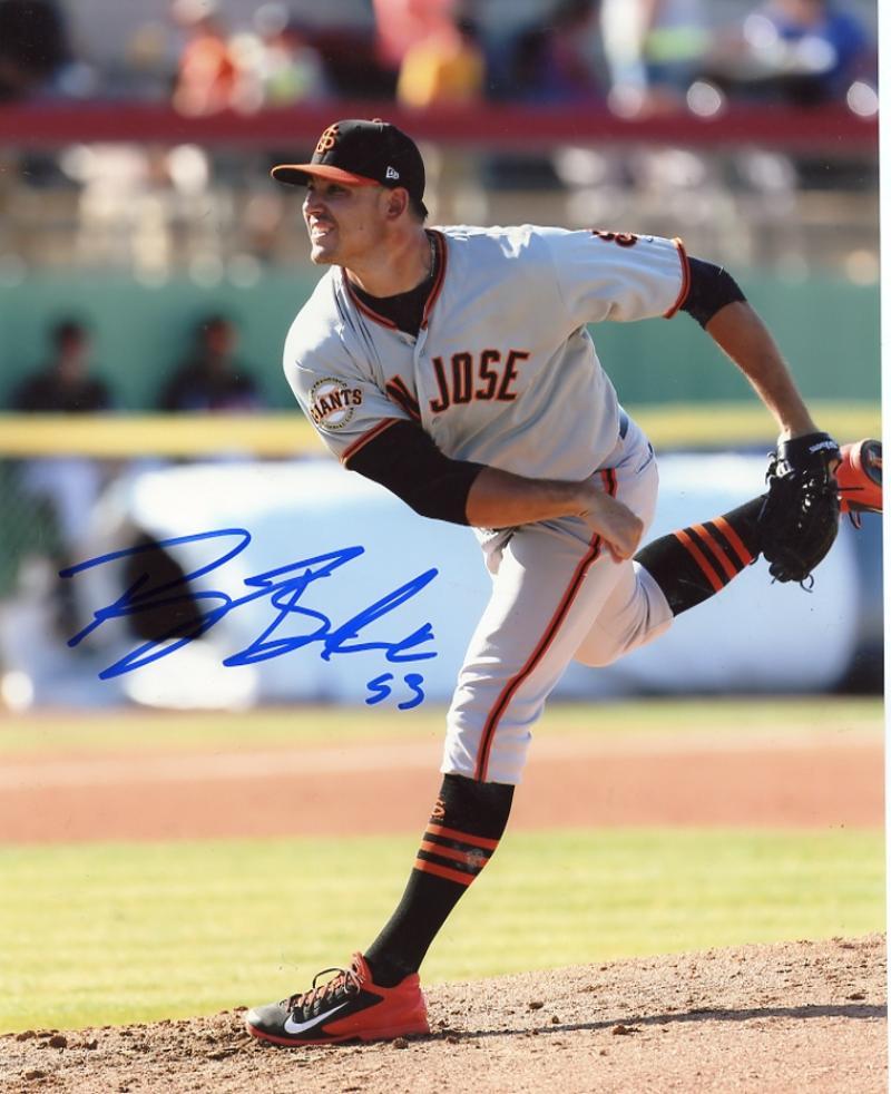 RAY BLACK SAN JOSE/GIANTS SIGNED AUTOGRAPHED 8X10 W/COA