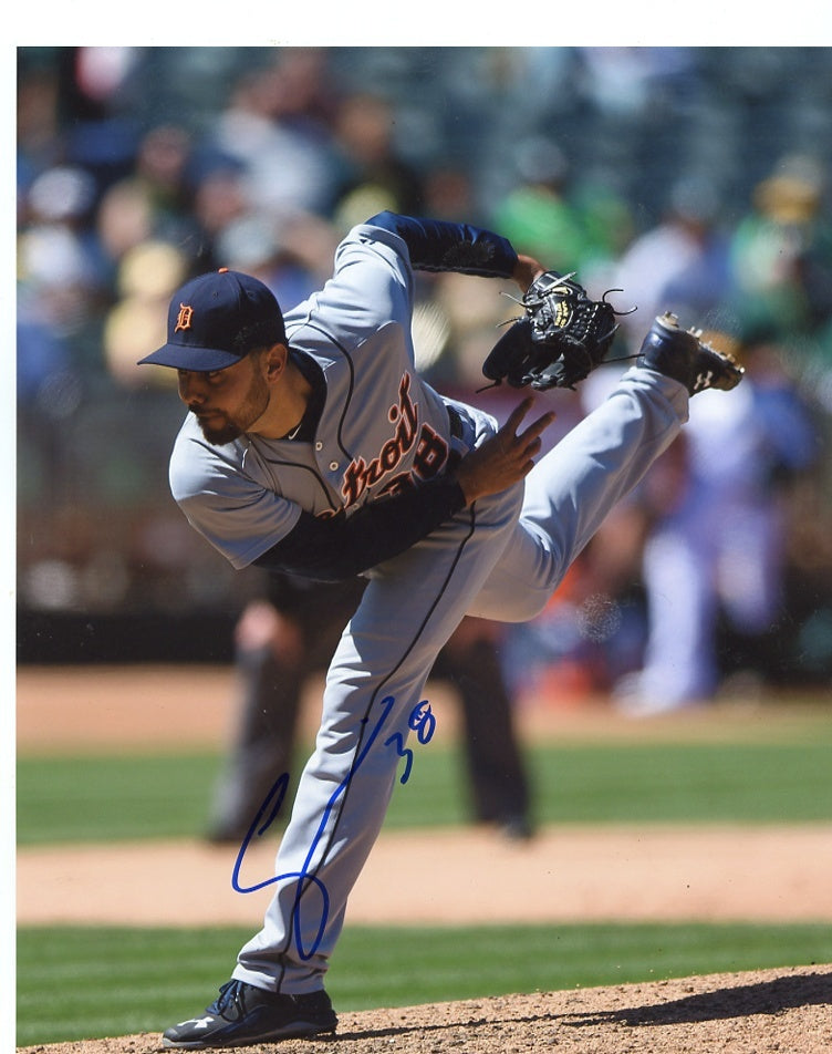 JOAKIM SORIA DETROIT TIGERS SIGNED AUTOGRAPHED 8X10 PHOTO W/ COA