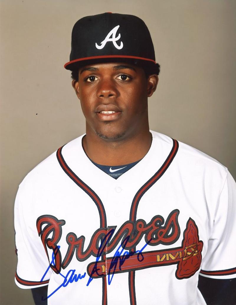 JOSE RAMIREZ ATLANTA BRAVES SIGNED 8X10 PHOTO W/COA