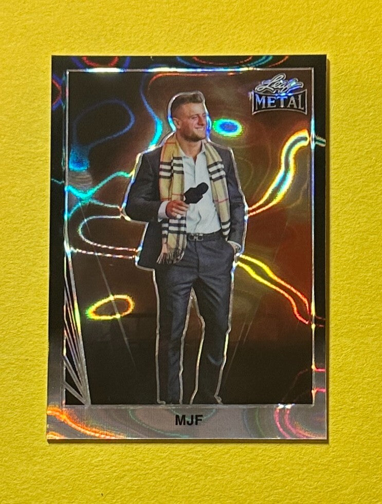 2024 LEAF METAL WRESTLING MJF BLACK /2 #90B-24