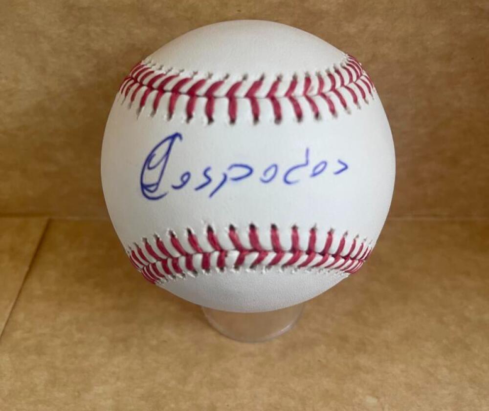 YOELQUI CESPEDES WHITE SOX SIGNED AUTO M.L. BASEBALL BECKETT R98280
