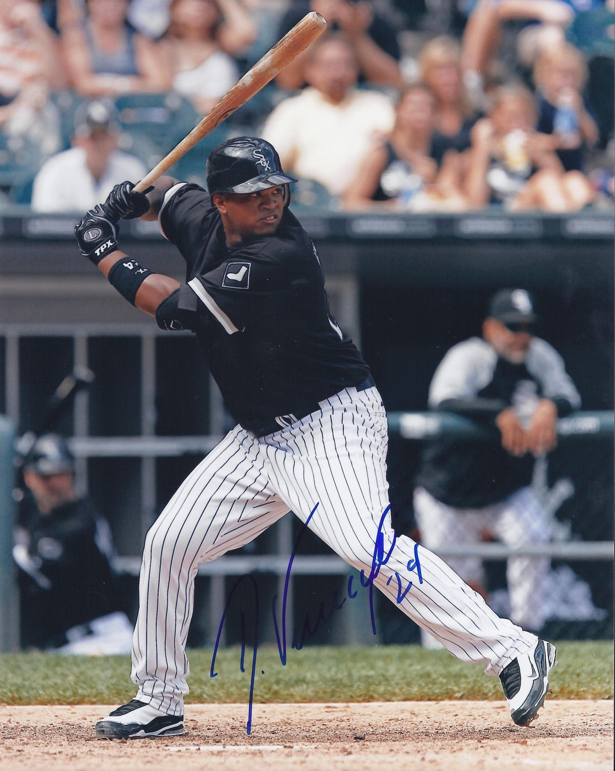 DAYAN VICIEDO CHICAGO WHITE SOX SIGNED AUTOGRAPHED 8X10 PHOTO W/COA