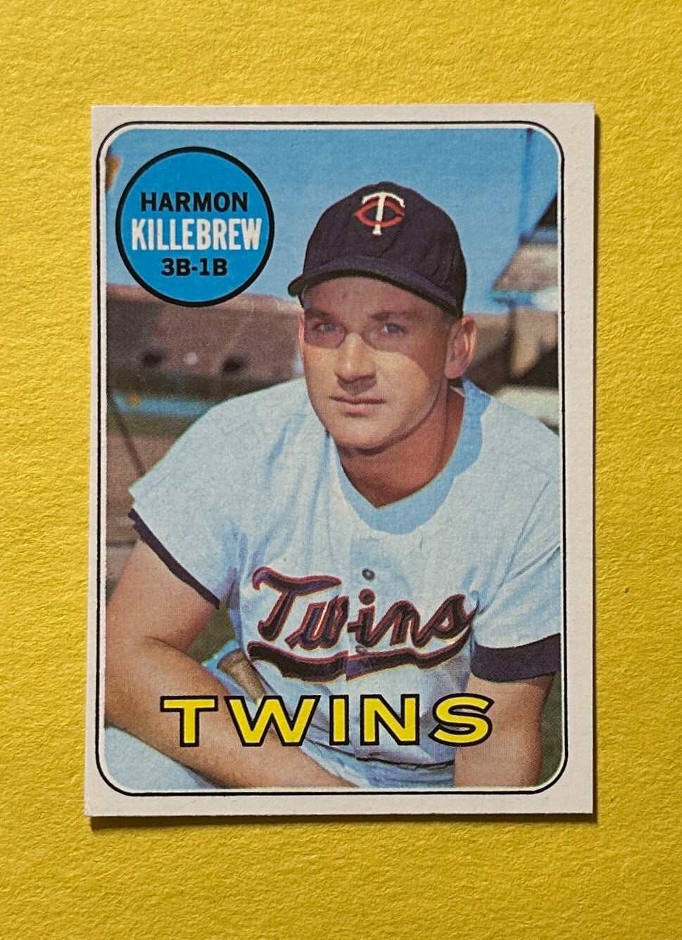 1969 TOPPS HARMON KILLEBREW #375 TWINS HOF