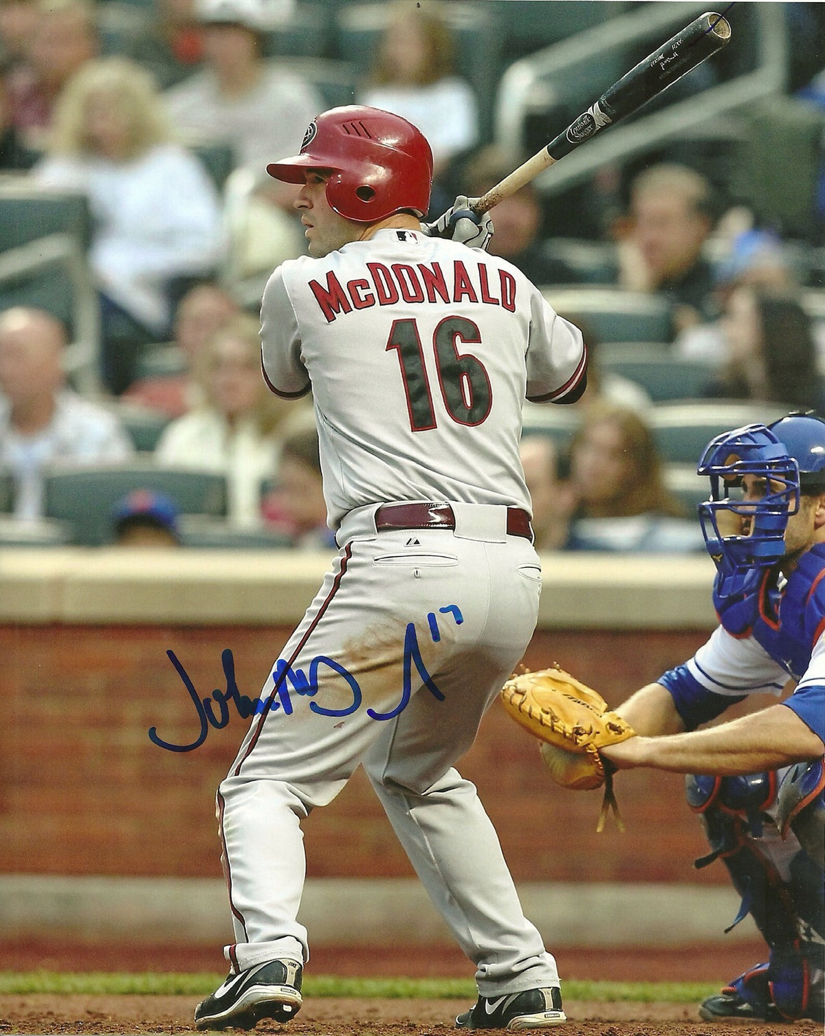 JOHN MCDONALD ARIZONA CARDINALS SIGNED AUTOGRAPHED 8x10 PHOTO W/COA