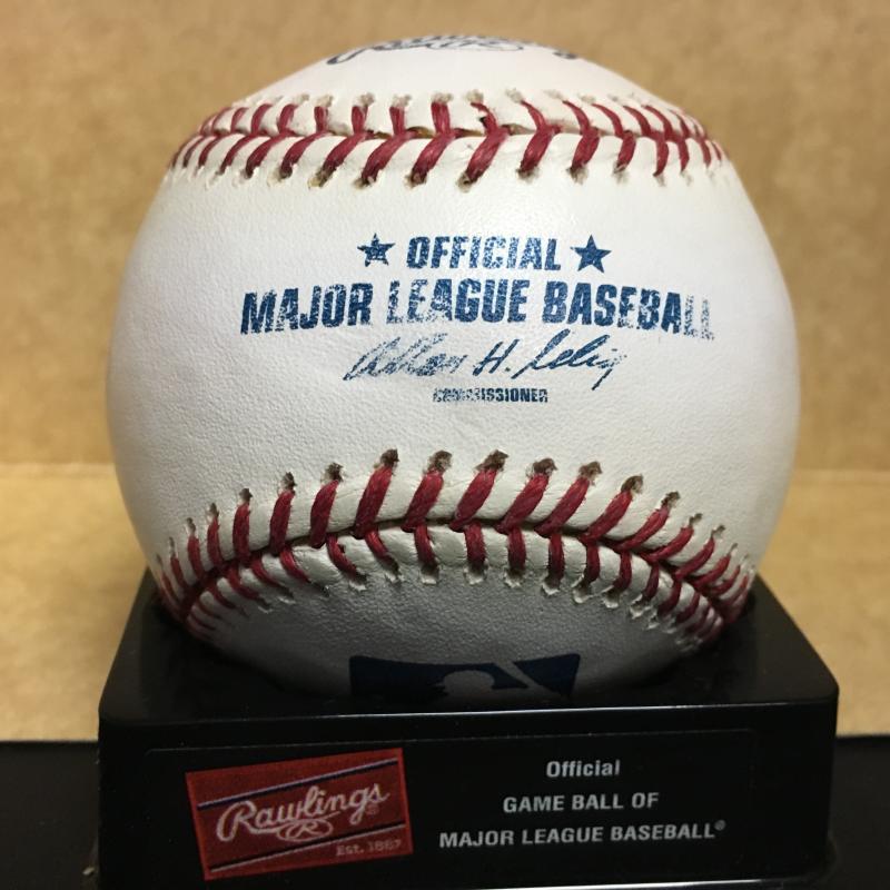 RYAN PATTERSON TORONTO BLUE JAYS M.L. SIGNED BASEBALL W/COA