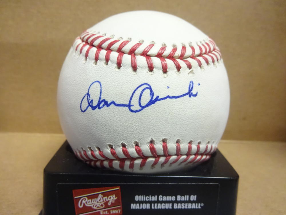DAN OSINSKI MILWAUKEE BRAVES DECEASED SIGNED M.L. BASEBALL W/COA