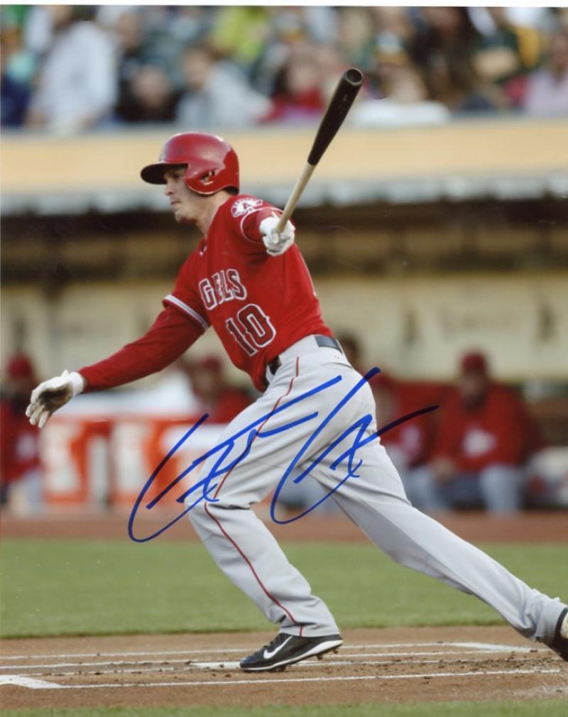 GRANT GREEN LOS ANGELES ANGELS SIGNED AUTOGRAPHED #10 8X10 PHOTO W/COA