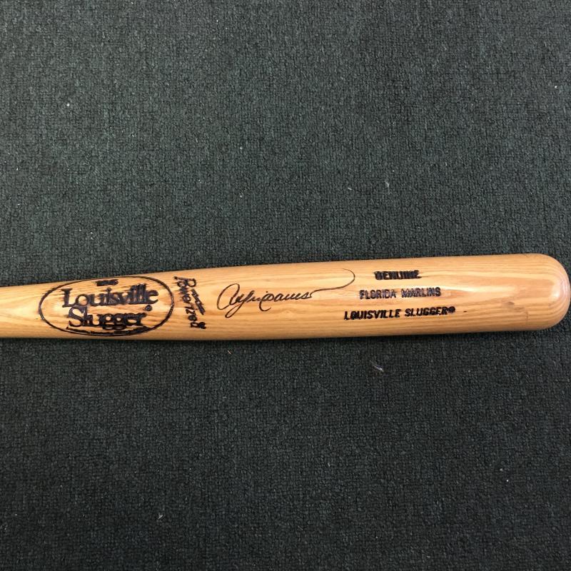 ANDRE DAWSON FLORIDA MARLINS SIGNED LOUISVILLE SLUGGER BAT W/COA