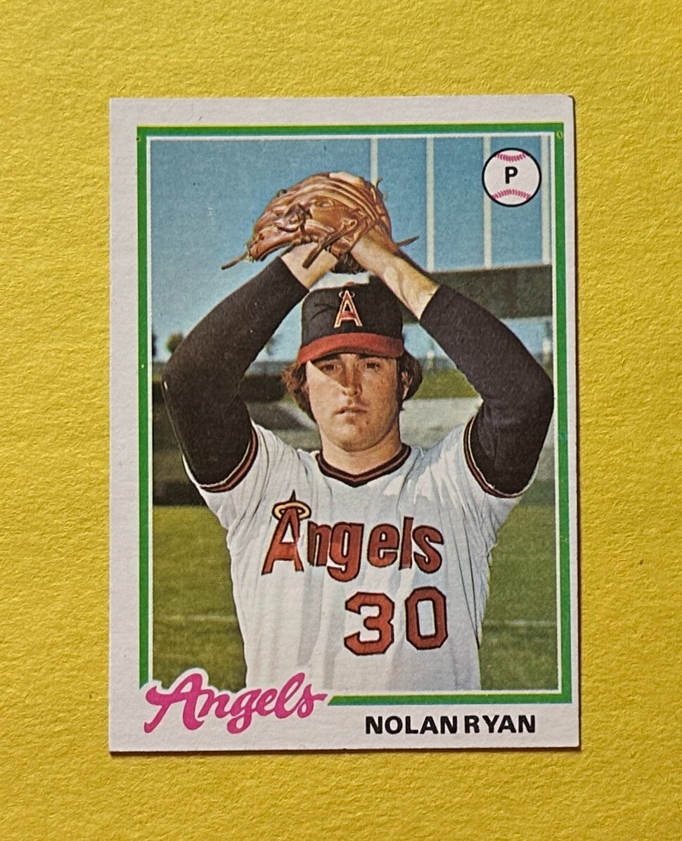 1978 TOPPS NOLAN RYAN #400 ANGELS HOF