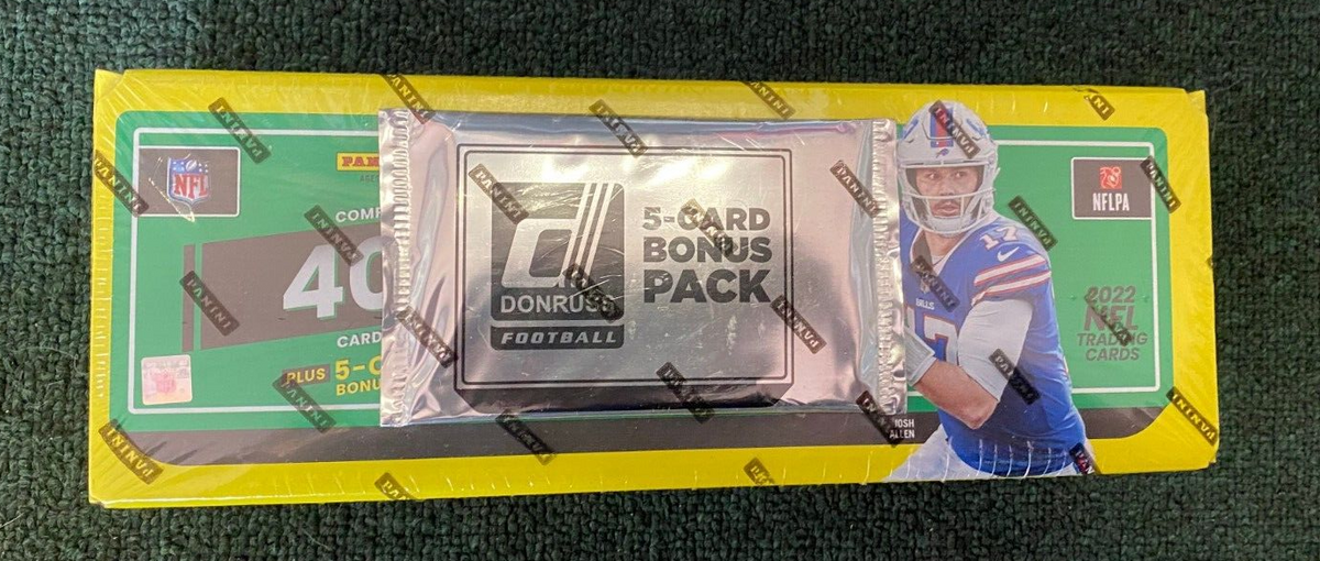 2022 DONRUSS FOOTBALL COMPLETE SET WITH 5 CARD BONUS PACK BROCK PURDY