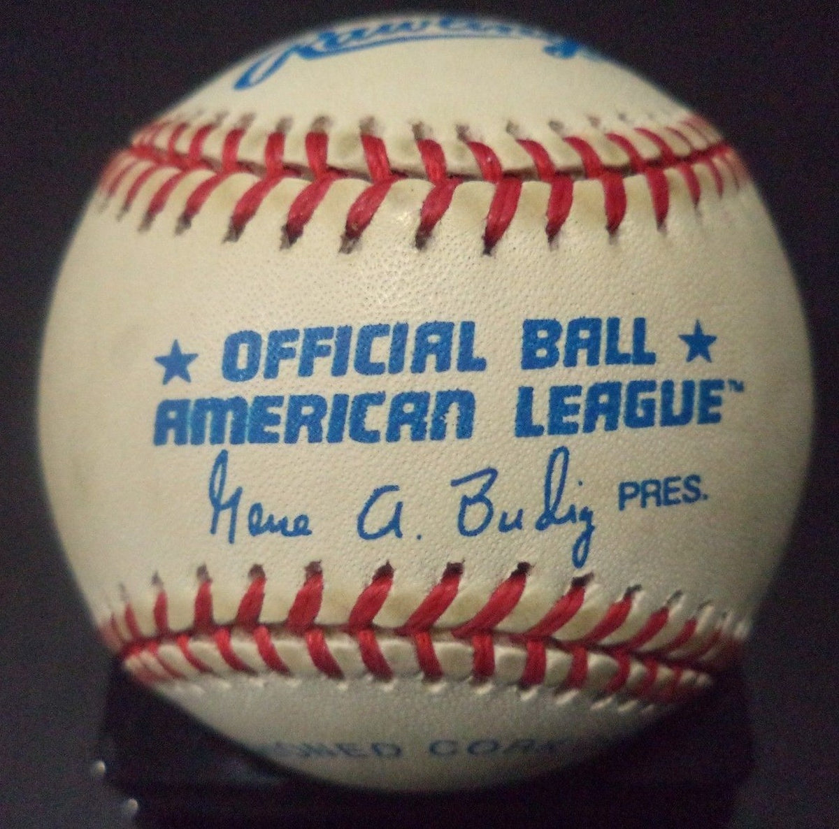 STEVE LOMASNEY BOSTON RED SOX SIGNED AUTOGRAPHED AMERICAN LEAGUE BASEBALL W/COA