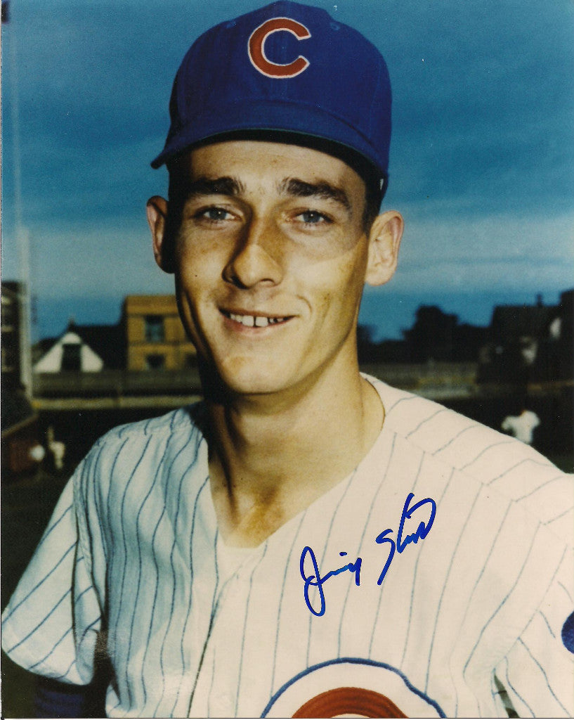 JIMMY STEWART CHICAGO CUBS SIGNED 8X10 PHOTO W/COA