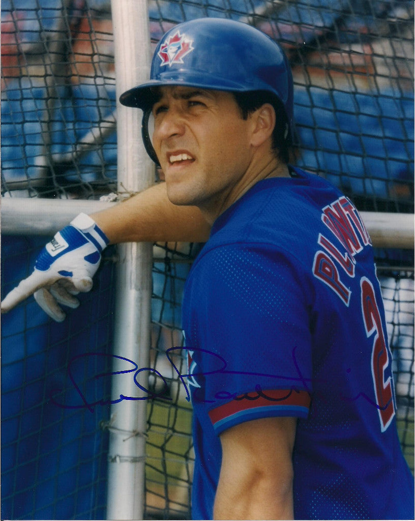 PHIL PLANTIER TORONTO BLUE JAYS SIGNED 8X10 PHOTO W/COA