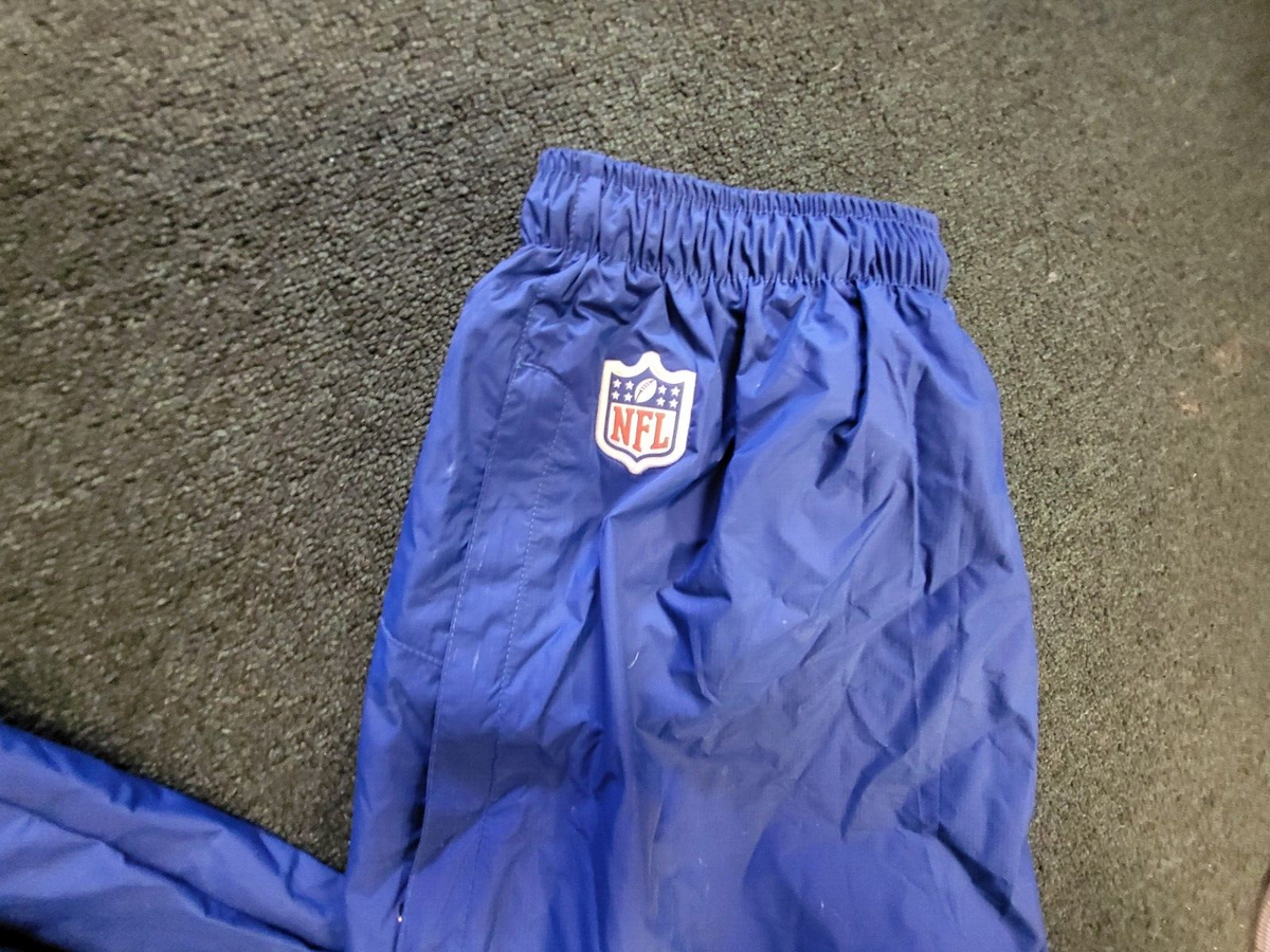 NIKE NFL SHIELD ON FIELD BLUE FOOTBALL WORK OUT GYM PANTS SIZE LARGE MENS