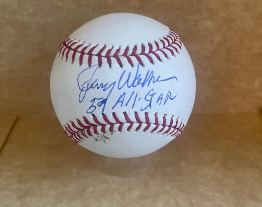 JERRY WALKER 59 ALL-STAR SIGNED AUTO M.L. BASEBALL BAS AUTHENTICATED