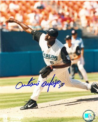 ANTONIO ALFONSECA FLORIDA MARLINS SIGNED 8X10 PHOTO