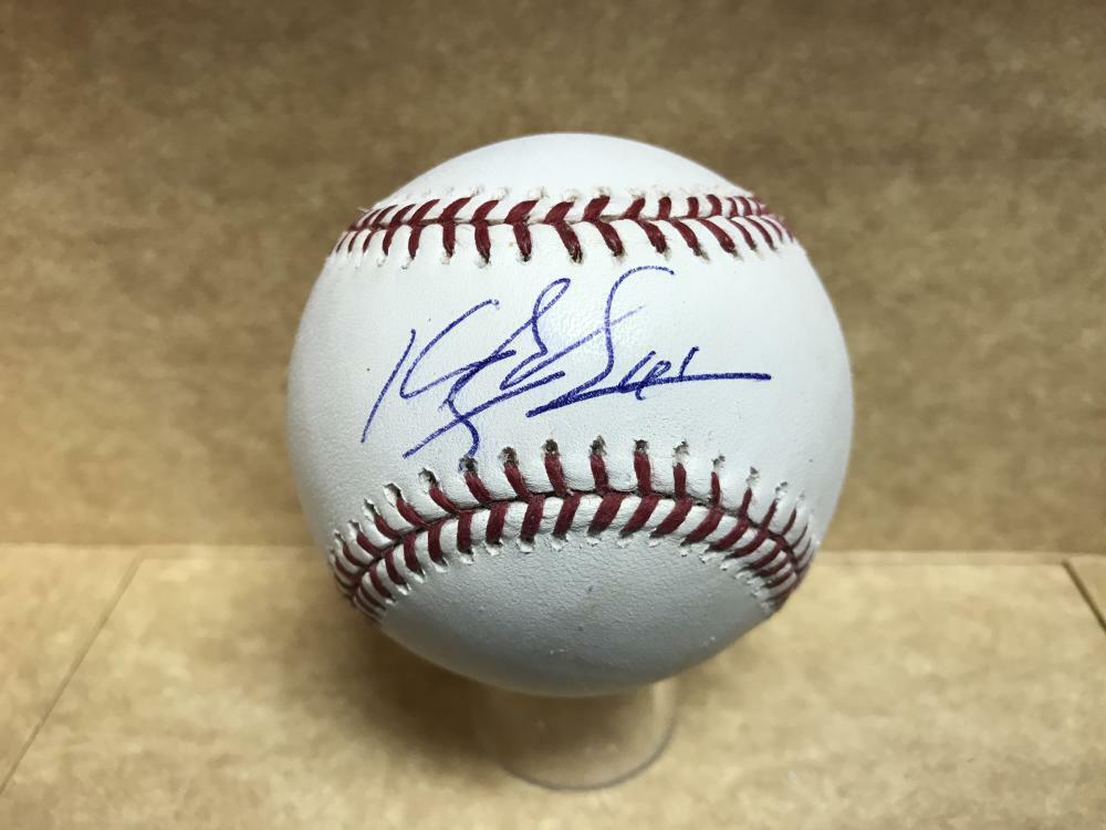 BUBBA NELSON CINCINNATI REDS SIGNED AUTOGRAPED M.L. BASEBALL W/ COA