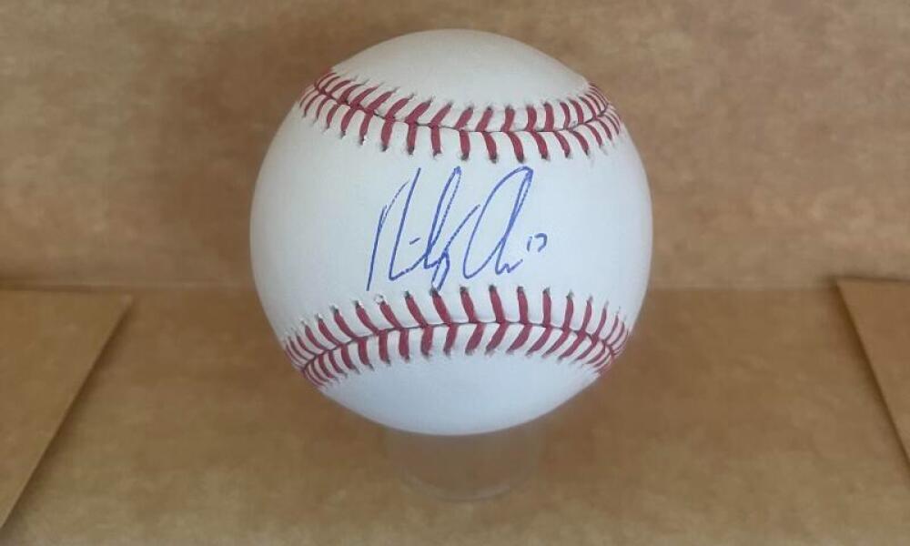 BAILEY OBER TWINS SIGNED AUTOGRAPHED M.L. BASEBALL BECKETT AUTH