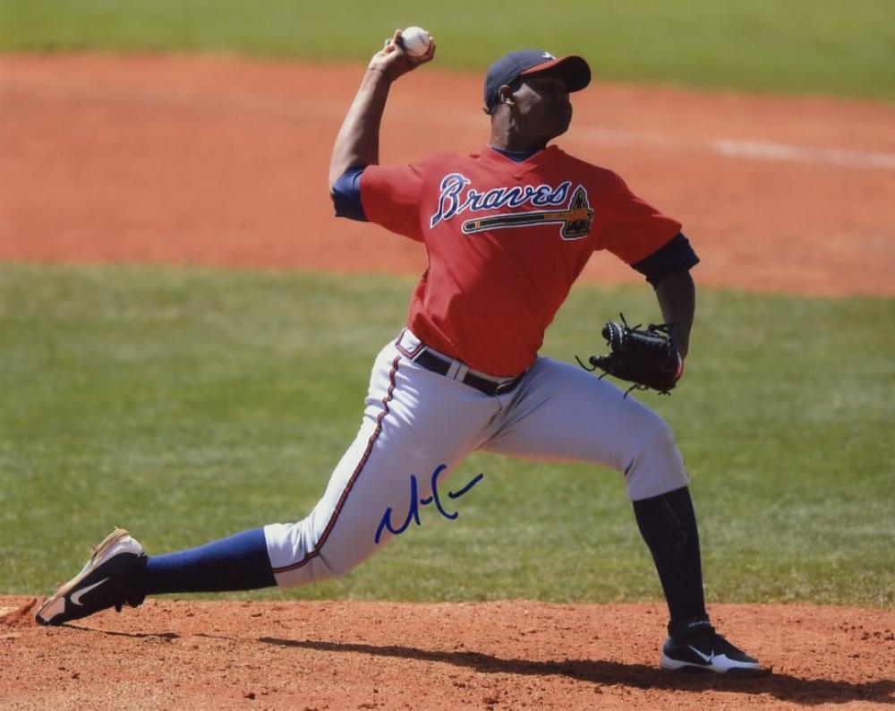 MAURICIO CABRERA ATLANTA BRAVES SIGNED AUTOGRAPHED 8X10 PHOTO W/COA