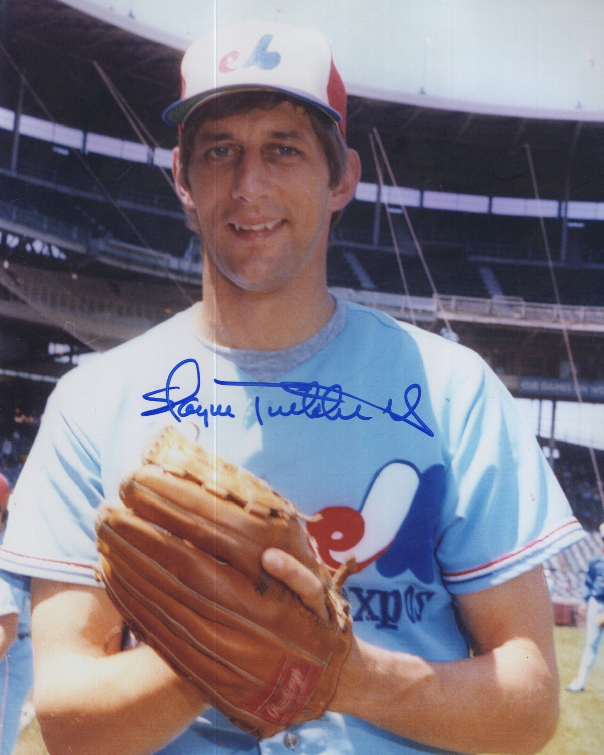 WAYNE TWITCHELL MONTREAL EXPOS SIGNED AUTOGRAPHED 8X10 PHOTO W/ COA