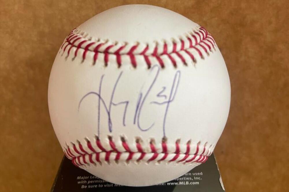 HANLEY RAMIREZ RED SOX/DODGERS SIGNED AUTOGRAPHED M.L. BASEBALL STEINER AUTH